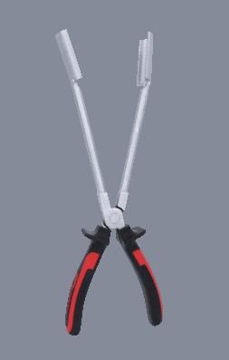 KS TOOLS 500.7510 Pliers, spark plug socket