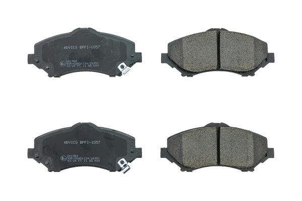 AISIN BPFI-1057 - Stabdžių kaladėlių komplektas