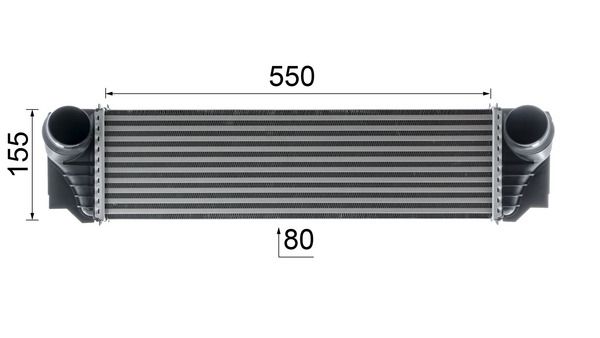 MAHLE CI 183 000P Charge Air Cooler