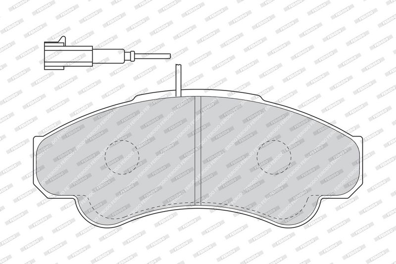 FERODO Plaquettes de frein à disque FVR1479