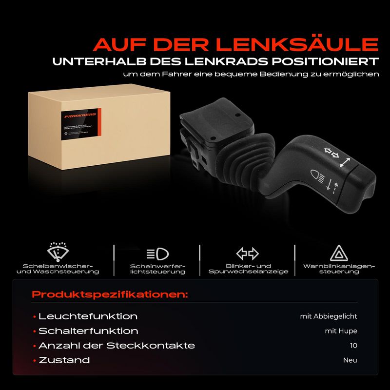 Frankberg 5481FB0023247 Steering Column Switch