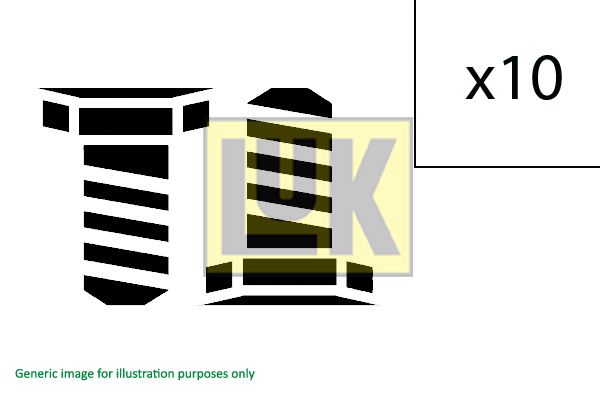 Schaeffler LuK Csavar készlet, lendkerék 411 0133 12