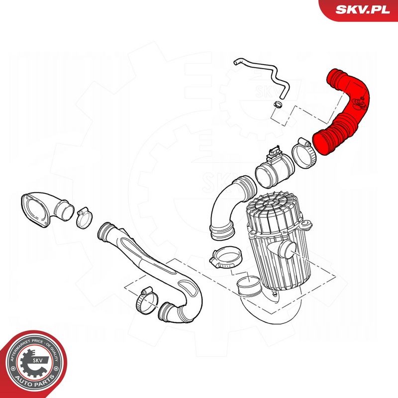 Laadimisõhu voolik, ESEN SKV 43SKV417