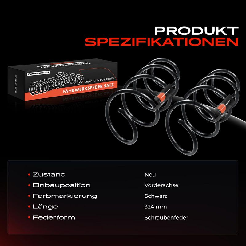 Frankberg 5481FB0009331 Suspension Spring