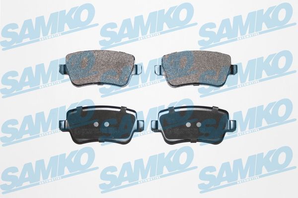 Комплект гальмівних накладок, дискове гальмо, Samko 5SP1218