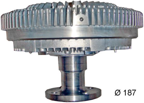 MAHLE CFC 129 000P Clutch, radiator fan