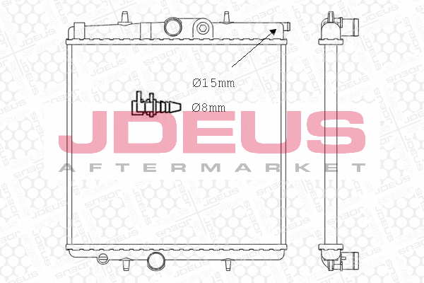 KüHLER MOTORKüHLUNG JDEUS M021030A