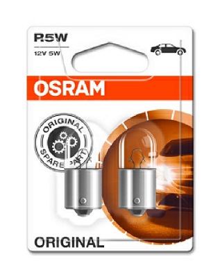 OSRAM  12V 5W 2-pak