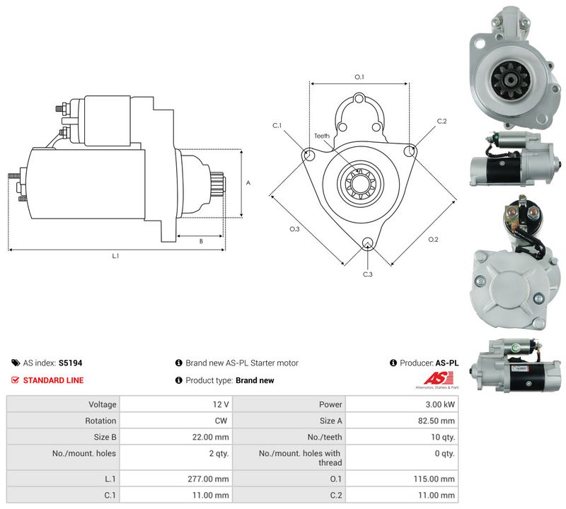 AS-PL S5194 Starter
