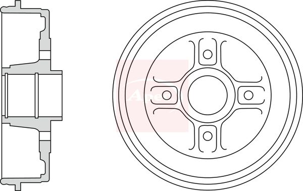 APEC Brake Drum DRM9984