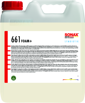 solutie de curatat universala SONAX Foam+ SYMBIOTIK 06616000