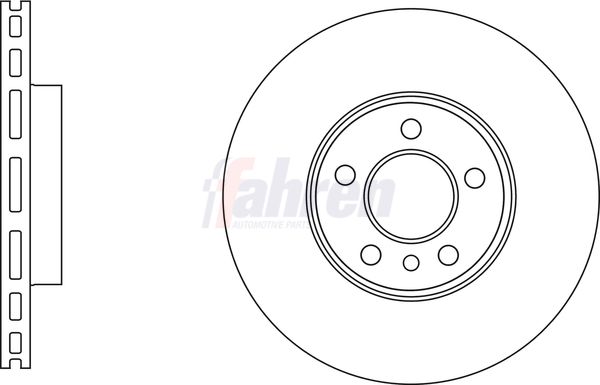 Fahren Brake Disc FBD6812
