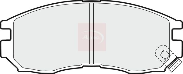 APEC Brake Pad Set, disc brake PAD914