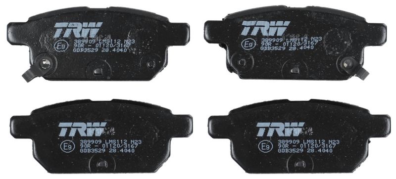 TRW GDB3529 Brake Pad Set, disc brake