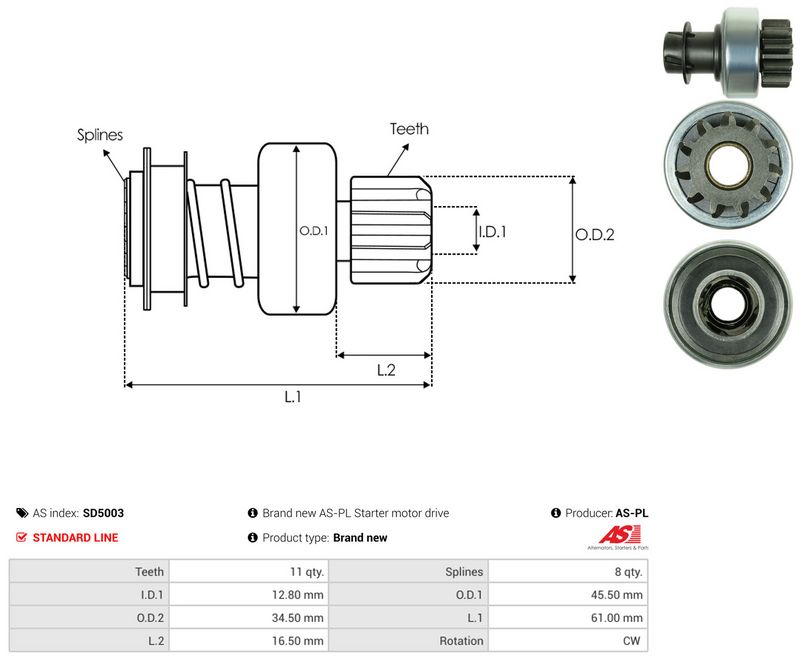 Vabajooks, starter, AS-PL SD5003