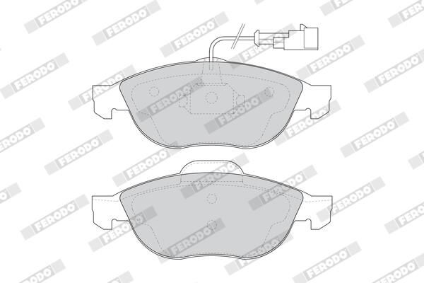 FERODO FDB1134 Brake Pad Set, disc brake