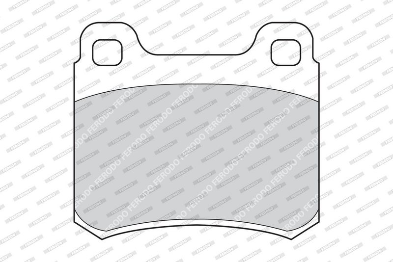 FERODO Plaquettes de frein à disque FDB328