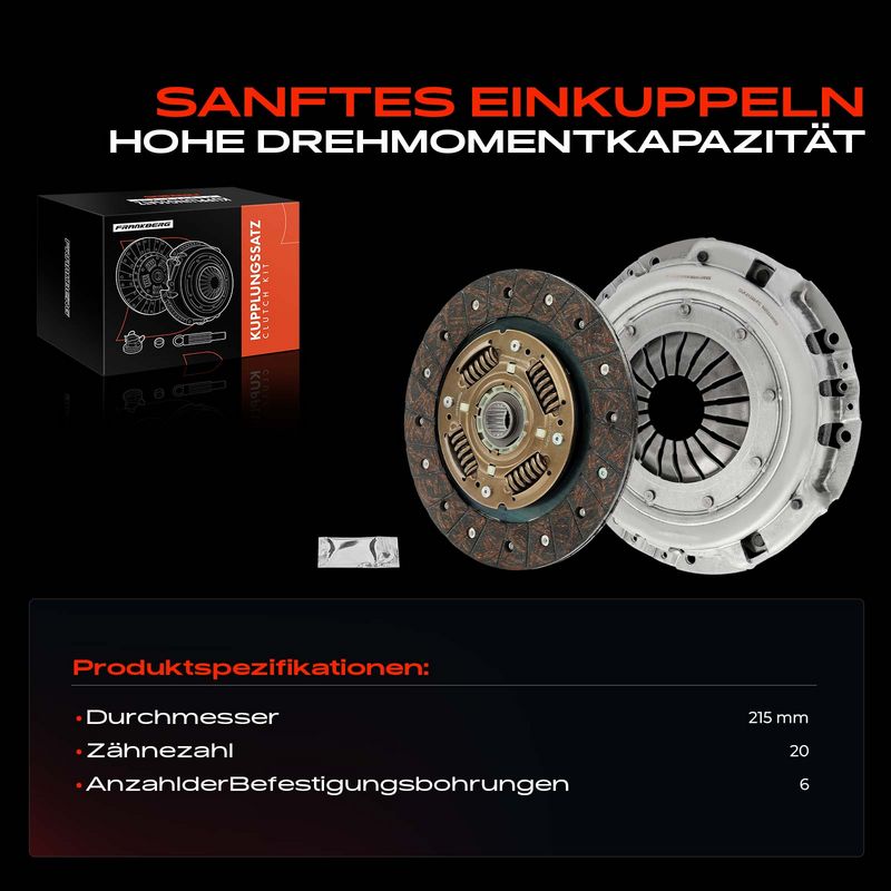 Frankberg 5481FB0037593 Clutch Kit