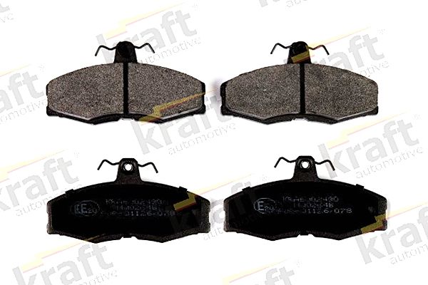 KRAFT Automotive 6002490 Комплект гальмівних накладок, дискове гальмо