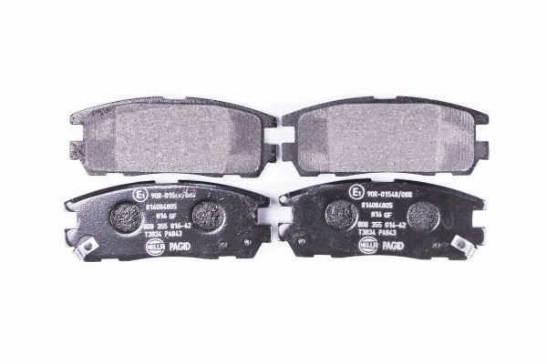 HELLA 8DB 355 016-621 Brake Pad Set, disc brake