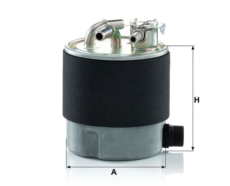 Kütusefilter, MANN-FILTER WK 920, 7