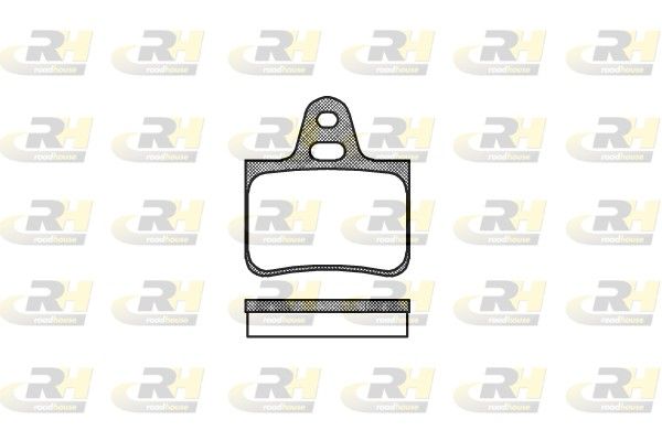 ROADHOUSE 2076.00 - Brake Pad Set, disc brake