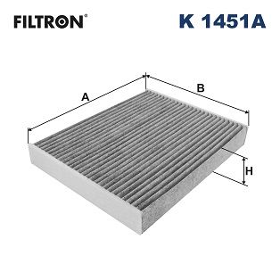FILTRON szűrő, utastér levegő K 1451A