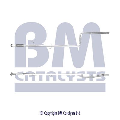 BM CATALYSTS kipufogócső BM50217