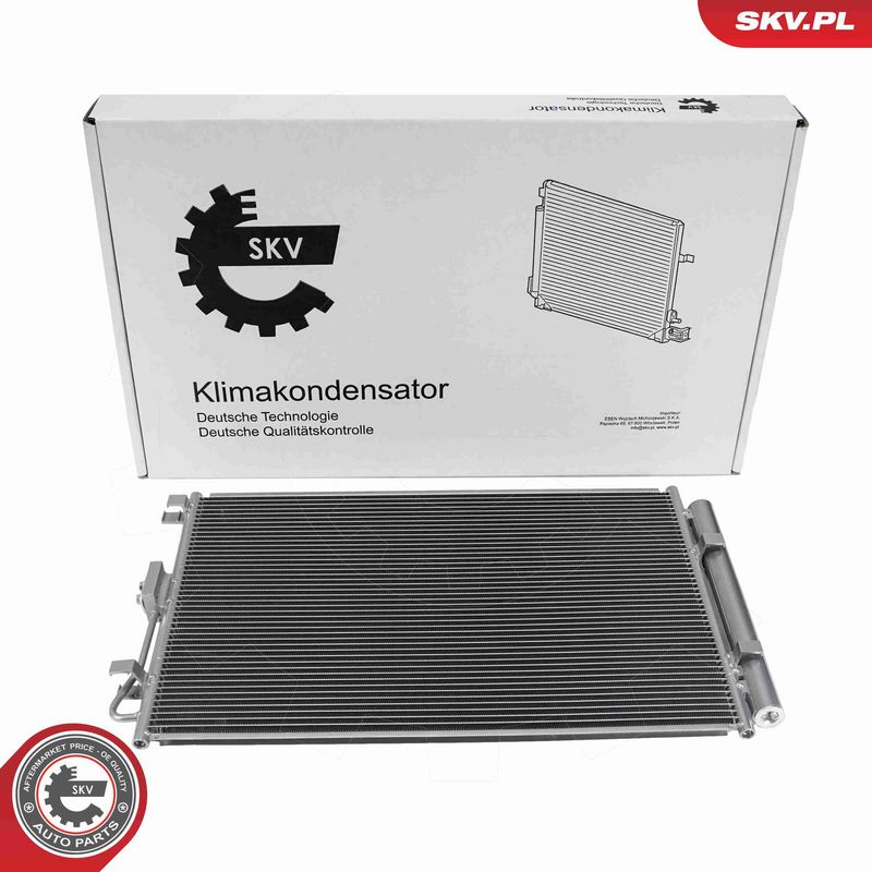 ESEN SKV 86SKV606 Condenser, air conditioning