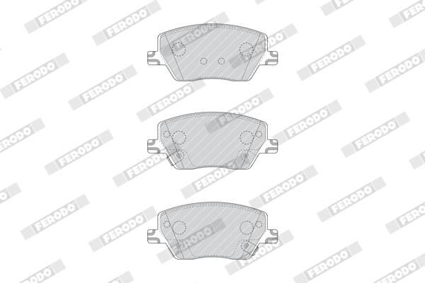 FERODO FDB4799 Brake Pad Set, disc brake