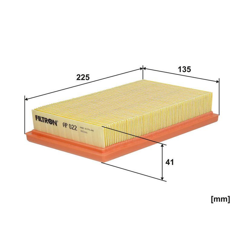 Õhufilter, FILTRON AP 022