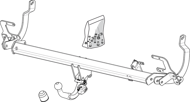 BRINK 446300 Trailer Hitch
