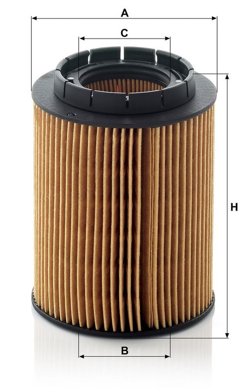 Õlifilter, MANN-FILTER HU 932, 6 x