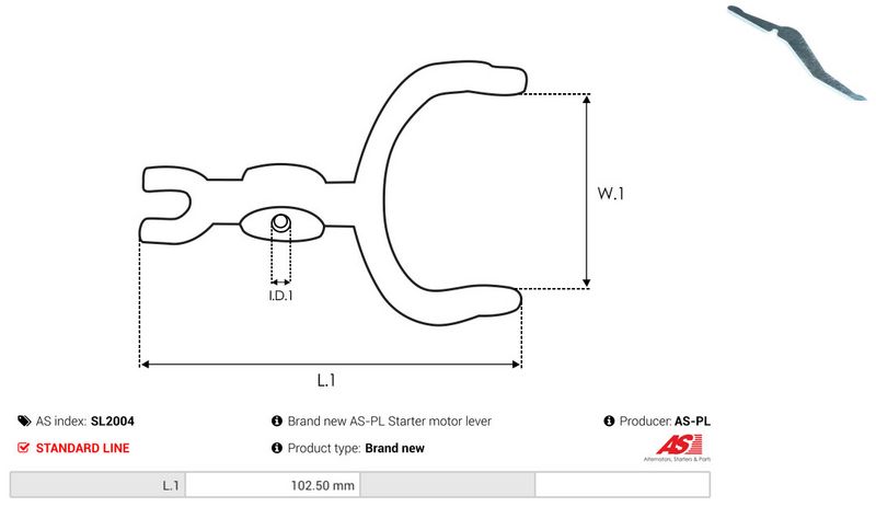Starterihoob, Karburaator, AS-PL SL2004