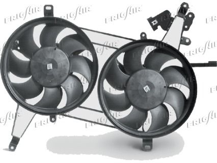 FRIGAIR ventilátor, motorhűtés 0504.1222
