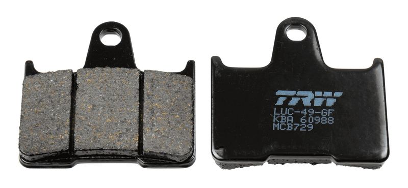 Bremsbelagsatz, Scheibenbremse