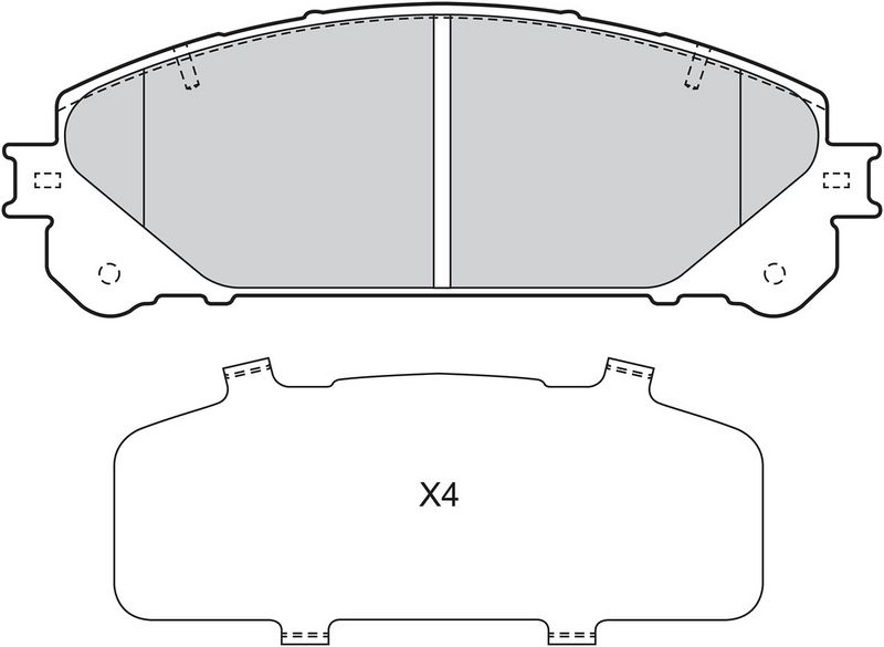 VALEO 601533 Brake Pad Set, disc brake