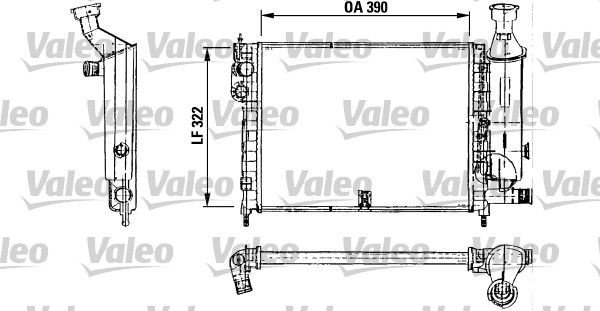 VALEO Radiateur 730491