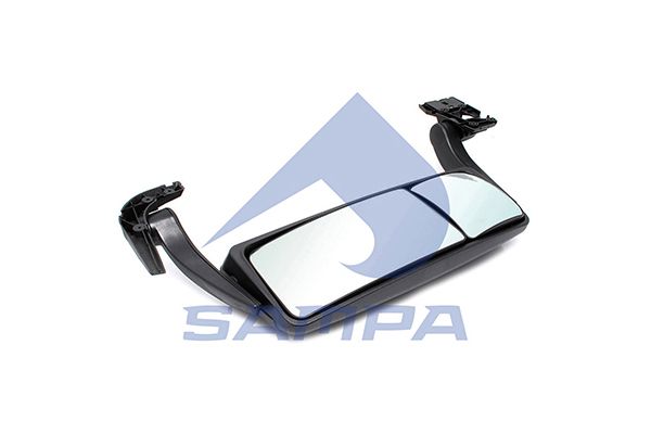 zrcátko MAN L kompletní, 24V, elektrické ovládání + panorama , držák 436mm 022.135