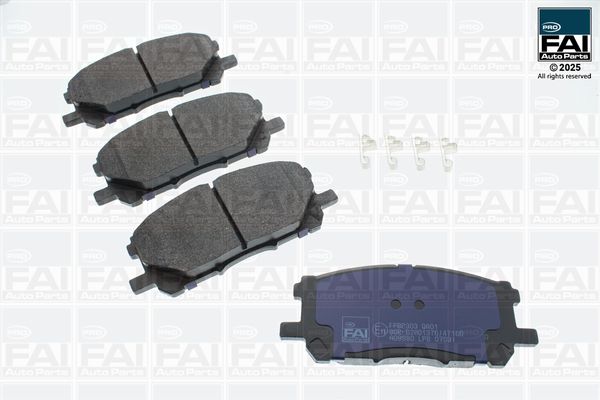 FAI AutoParts Stabdžių trinkelių rinkinys, diskinis stabdys