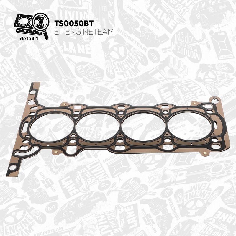ET ENGINETEAM TS0050BT Gasket Kit, cylinder head