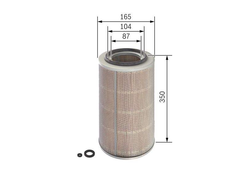 1 457 429 946 BOSCH S 9946 Luchtfilter 165 mm, Filter insert | prijs en ervaringen 1 457 429 946 BOSCH S 9946 Luchtfilter 165 mm, Filter insert | prijs en ervaringen
