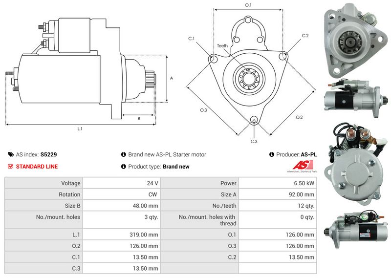 AS-PL S5229 Starter
