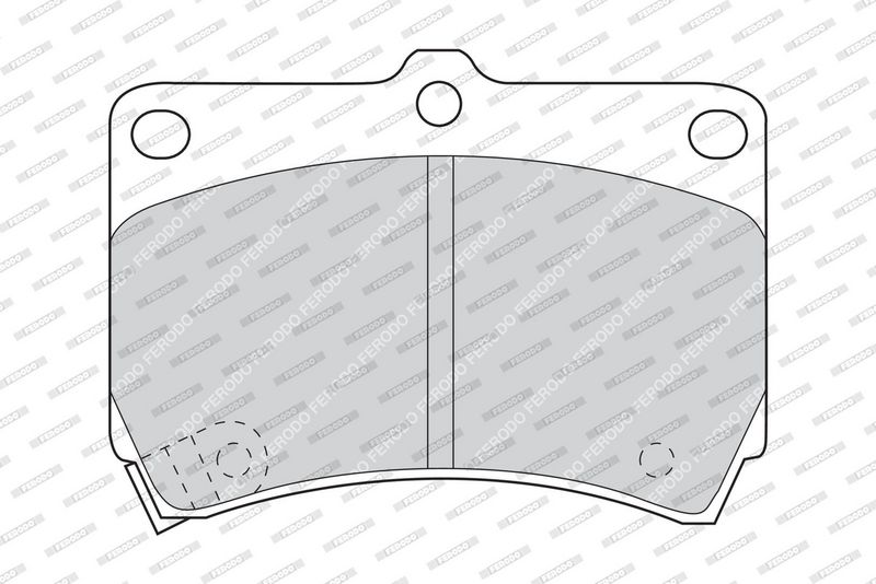 FERODO Plaquettes de frein à disque FDB715