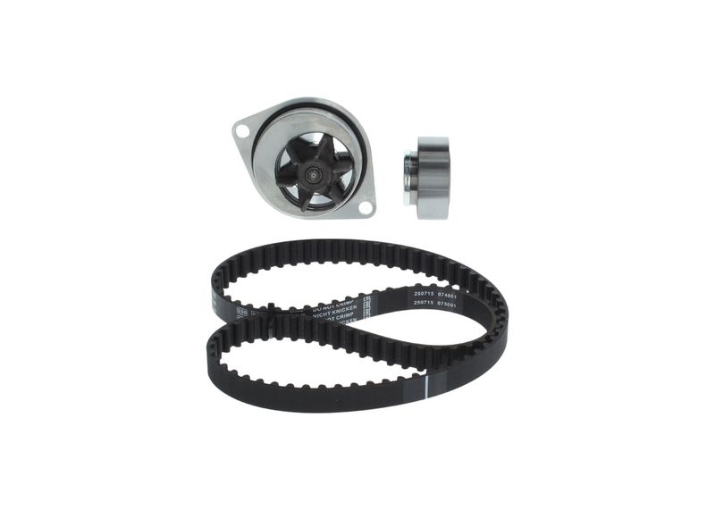 Veepump + hammasrihmakomplekt, BOSCH 1 987 945 327