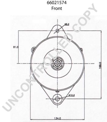 BOM-Prestolite 66021574 Alternator