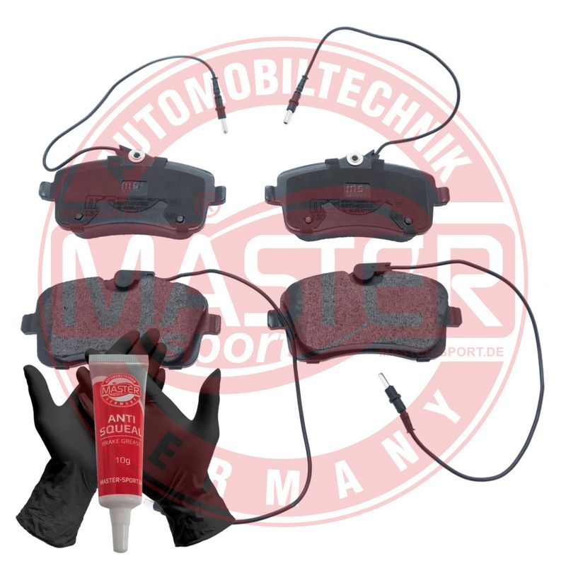 set placute frana,frana disc MASTER SPORT 13046028912N-SET-MS