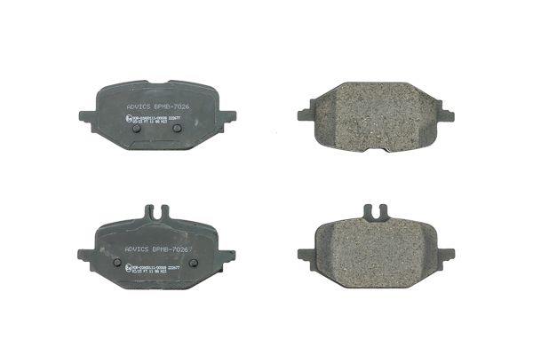 AISIN BPMB-7026 - Brake Pad Set, disc brake