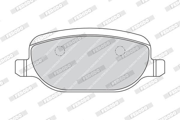 FERODO FDB1795 Brake Pad Set, disc brake