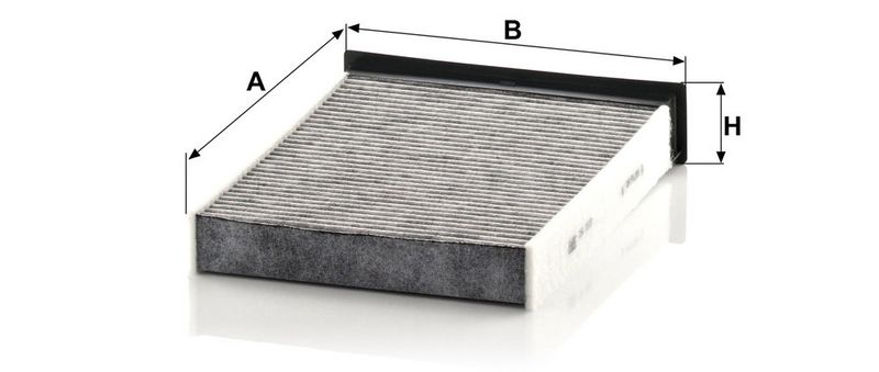 Filter, salongiõhk, MANN-FILTER CUK 2316